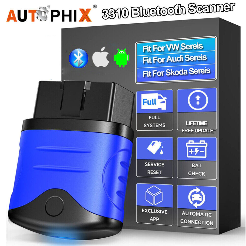 Autophix 3310 For VW Audi All System Car OBD2 Scanner Diagnostic Tool Oil Reset