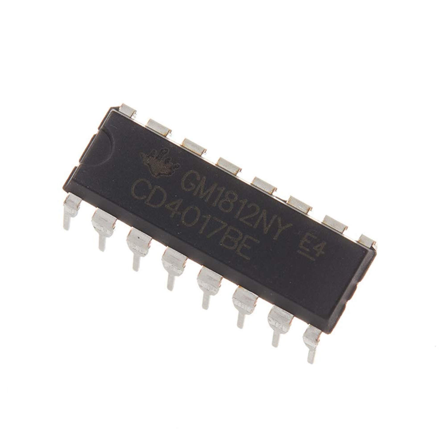 20PCS CD4017 Decimal Counter IC Pulse Distributor Ten Decoded Output Chip Set US