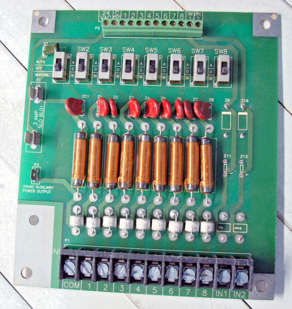 Motorola Irrigation Systems Lightning Board - MLBPCB Rev B (8) Stations
