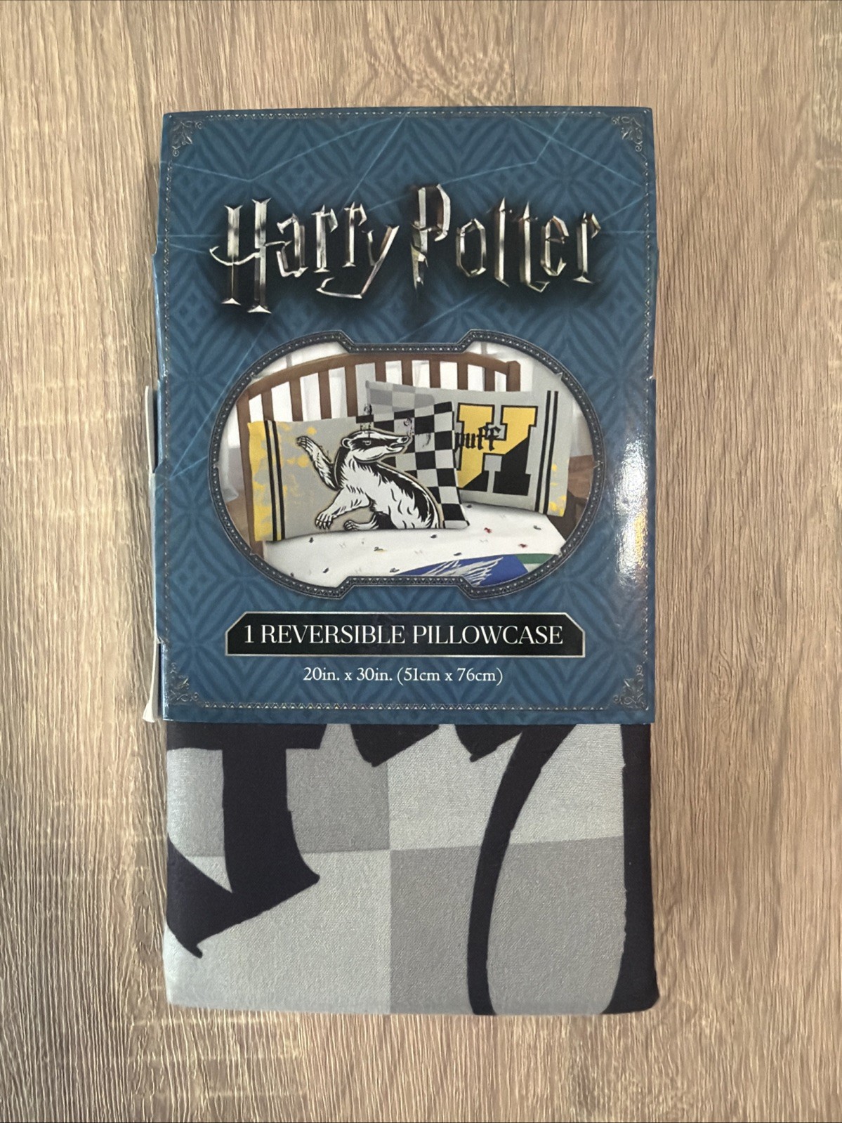 Harry Potter Hufflepuff Reversible Pillowcase by Jay Franco SINGLE