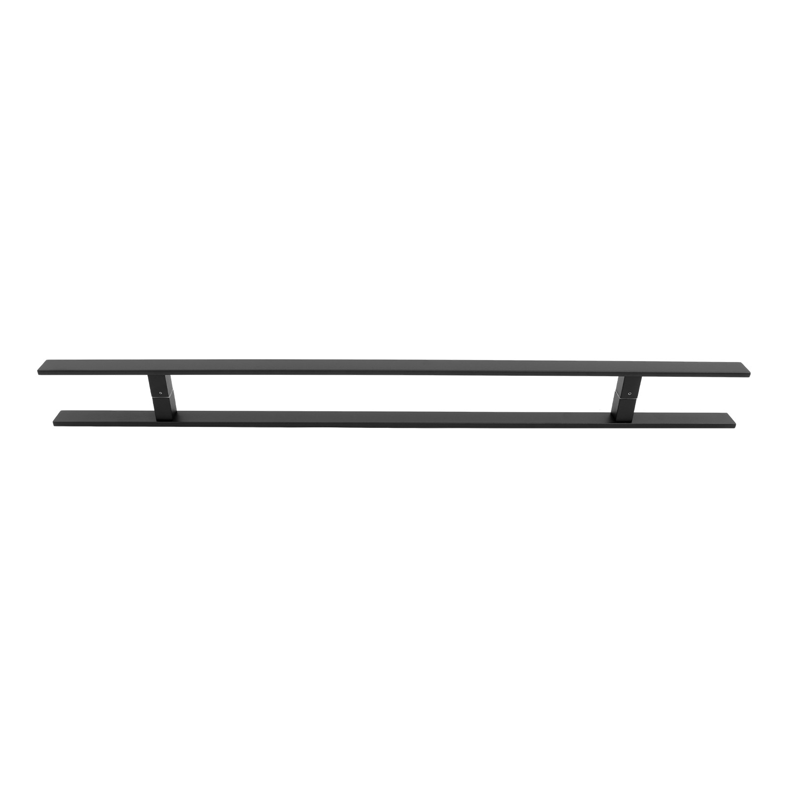 Stainless Steel Double Sided Push Pull Door Handle, H-shaped Door Pull Handle