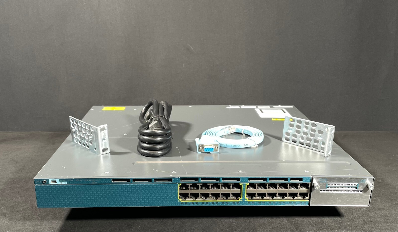 Cisco WS-C3560X-24P-E 24 Port PoE Ethernet Switch -Same Day Shipping