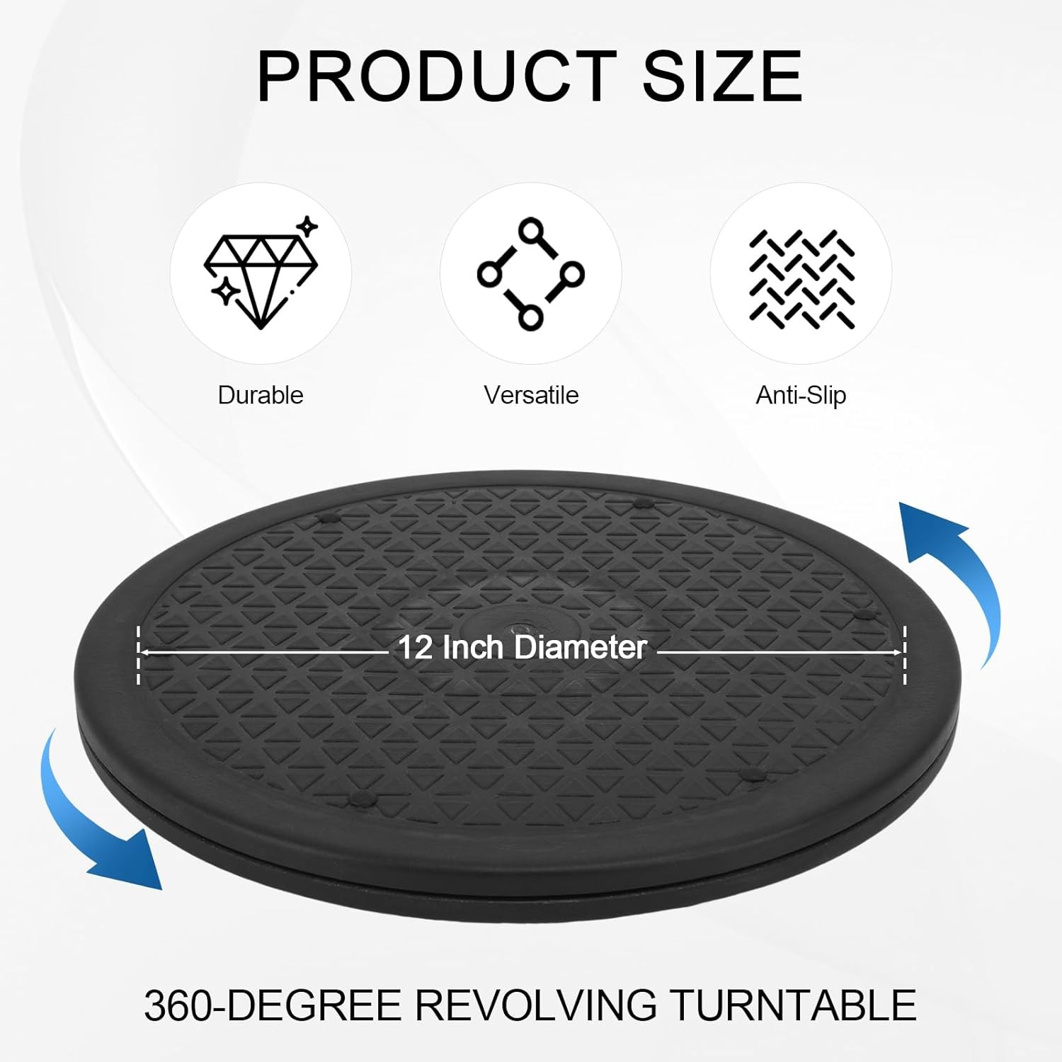 360 Degree Rotating Turntable for Paint Spraying & Craft Projects, 10-inch...
