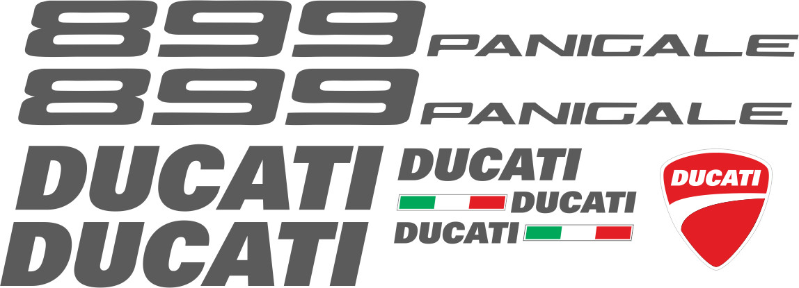 Ducati 899 Panigale Replica DECALS stickers ducati 899 Panigale