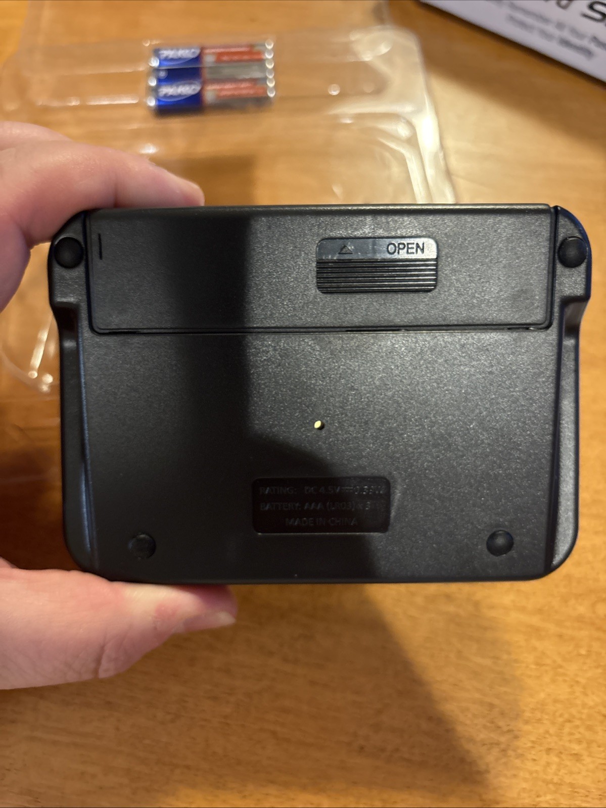 RecZone Password Safe Model 595 LCD Digital Password Organizer QWERTY Open Box