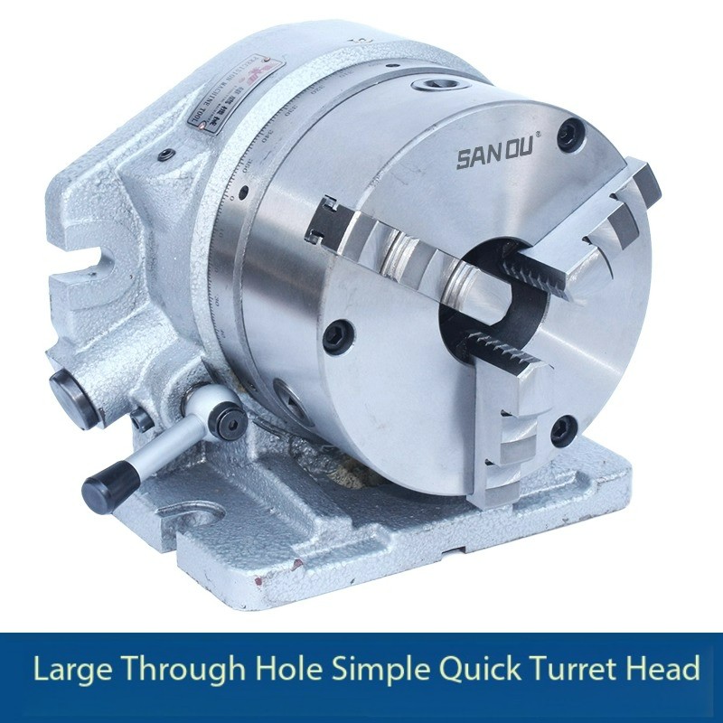 Simple Dividing Head 8-inch / 6-inch Universal Rapid Milling Machine Divider
