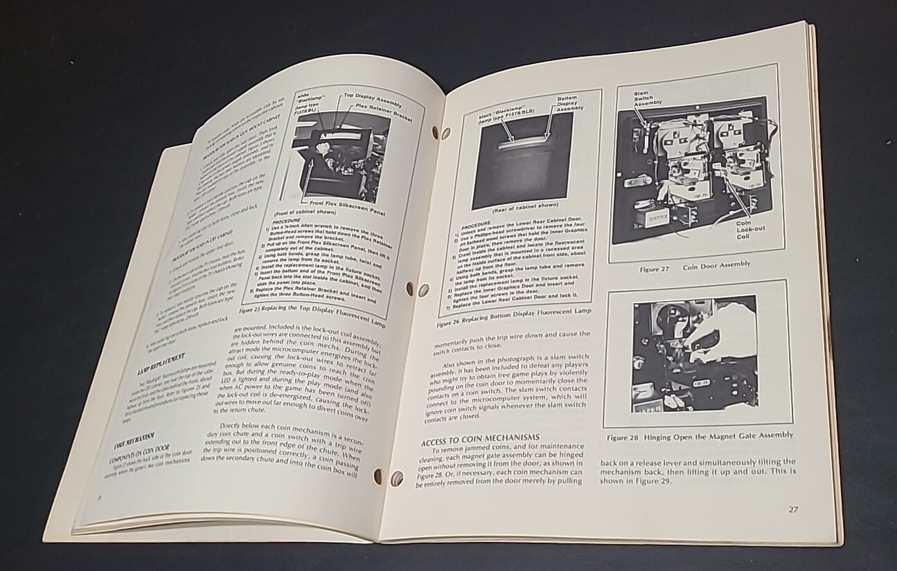 Triple Hunt Atari Arcade Manual, 1st Printing