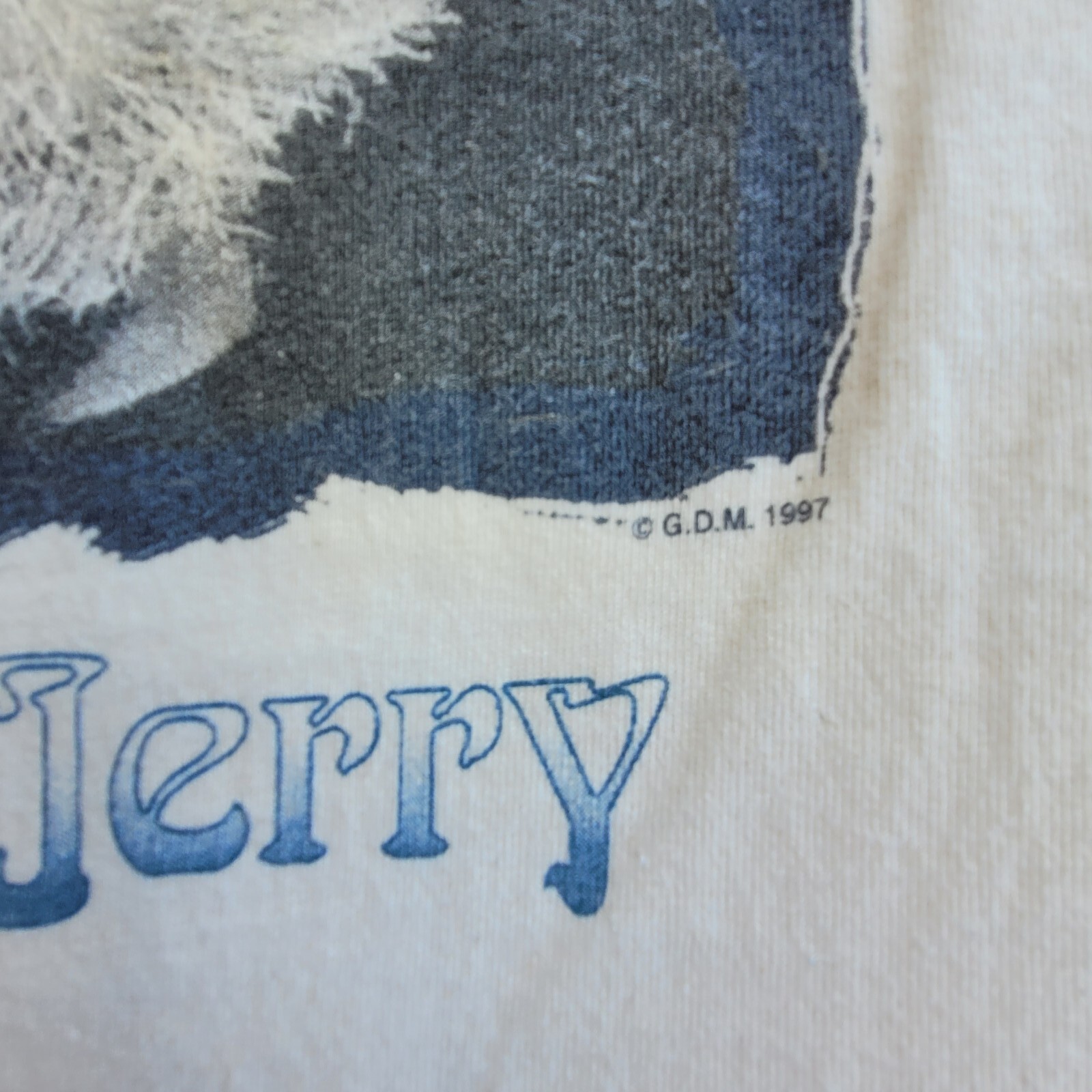 VTG 1997 Forever Jerry Garcia Grateful Dead Short Sleeve Tee Single Stitch Sz L