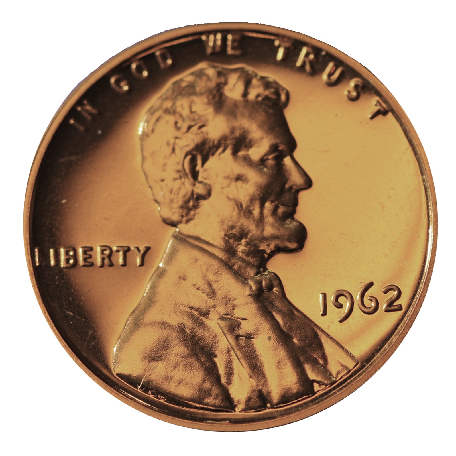 1962 Lincoln Memorial Cent Gem Proof Single Coin
