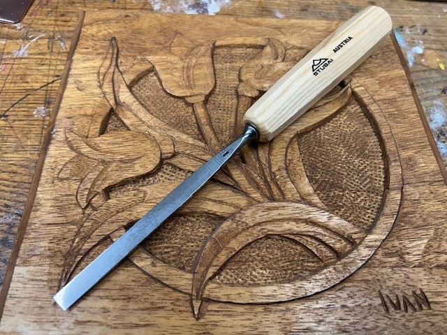 #71-8mm STUBAI/Austria Pro Style woodcarving sculpting tool gouge chisel -NEW
