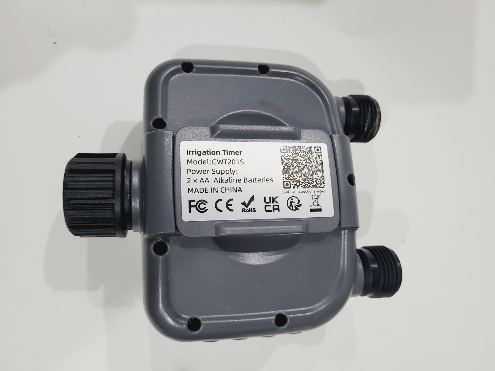 Water Timer for Garden Hose Programmable, 2 Zone Sprinkler Timer with Rain Delay
