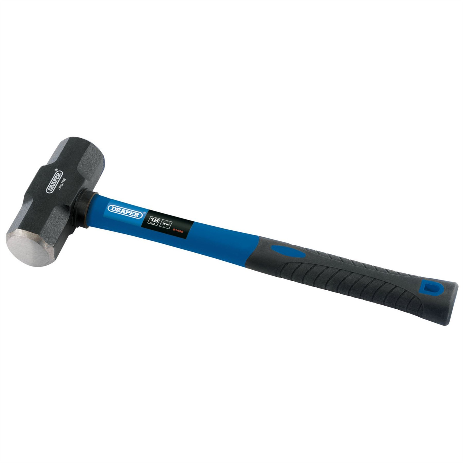 Draper 81436 Short Handle Sledge Hammer with Fibreglass Shaft 1.8kg/4lb