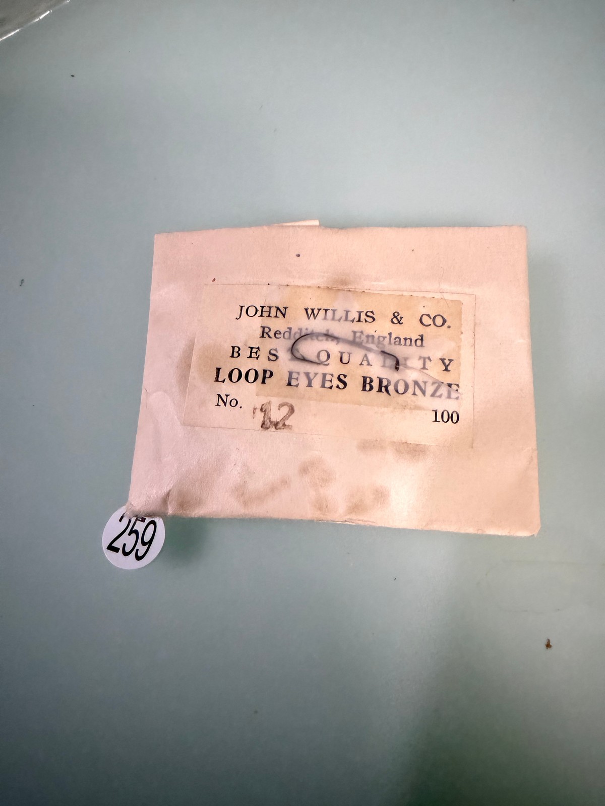 Antique John Willis  Streamer Salmon Hooks Cullen Collection