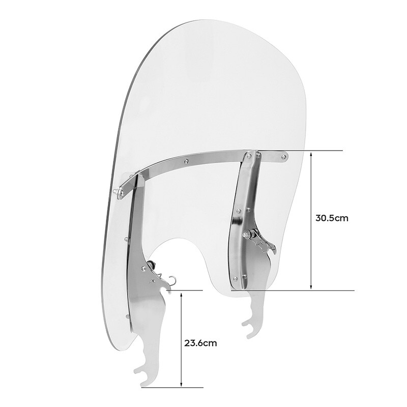 Windscreen Windshield Fit For Harley Heritage Softail Classic FLSTC 2000-2017 01