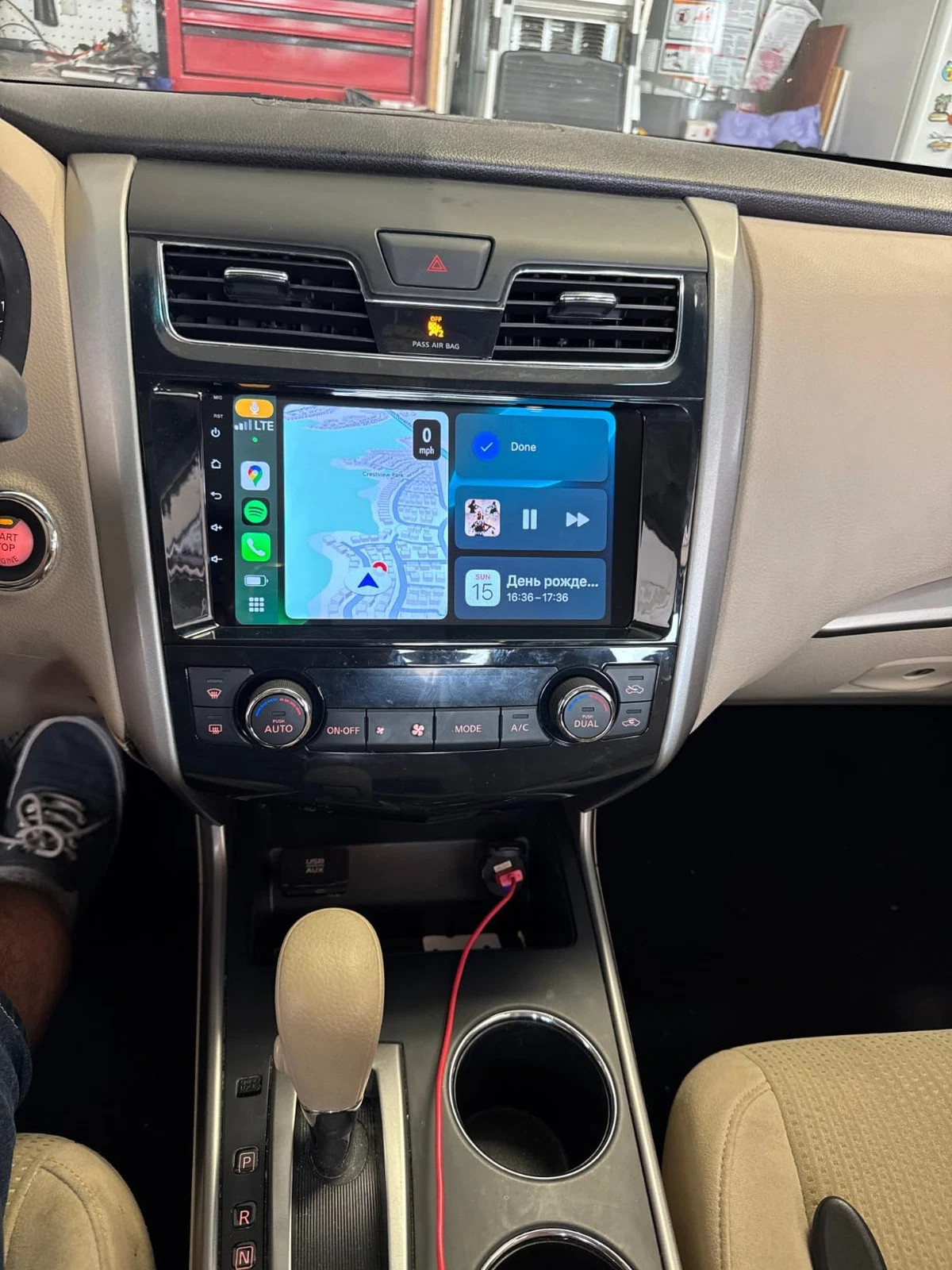 For 2013-2018 Nissan Altima Apple Carplay GPS Android Car Stereo Radio Player