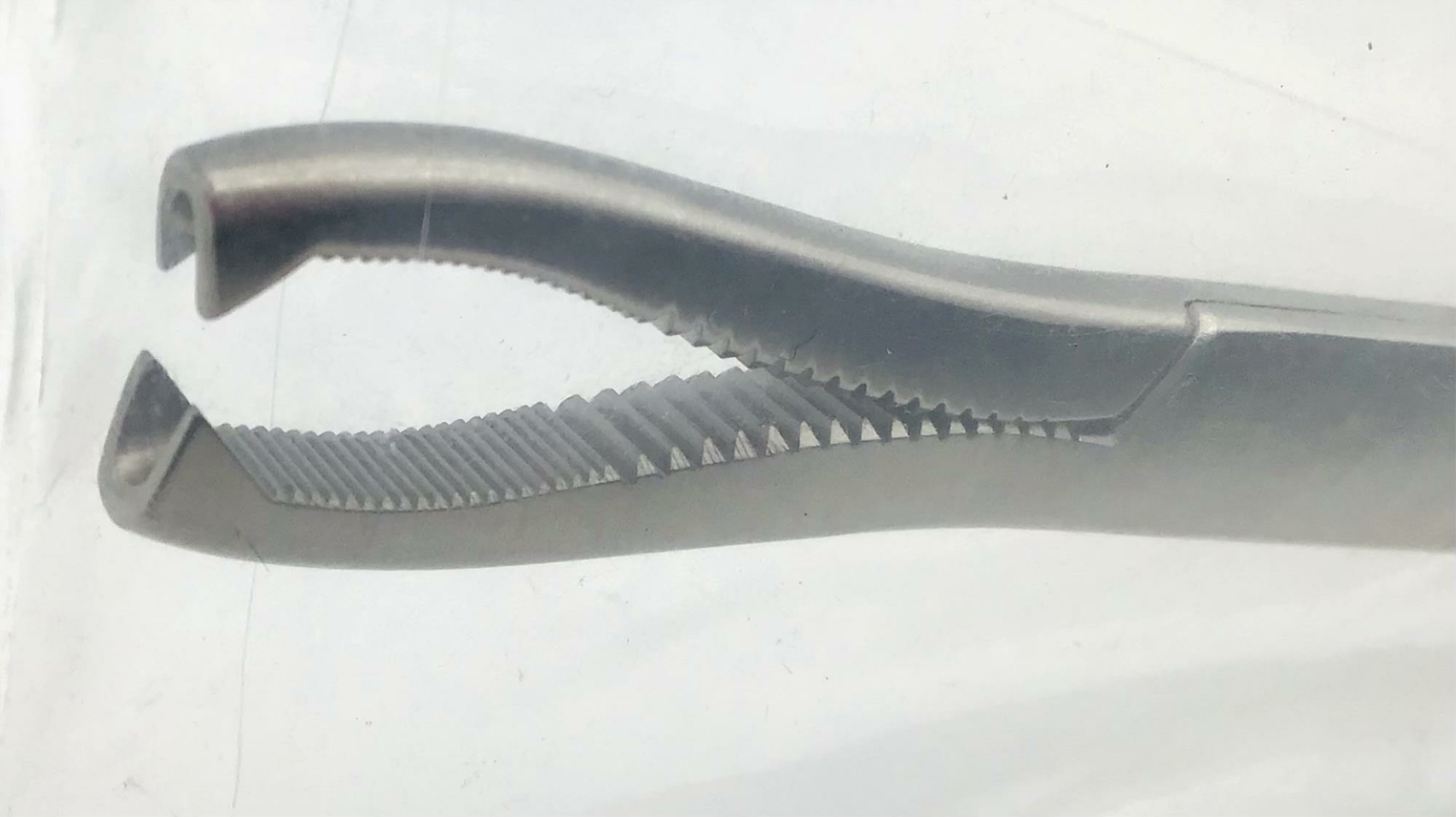 V. Mueller OS4802 Dingman Bone Holding Forceps Large Jaws 7-1/4" - NEW