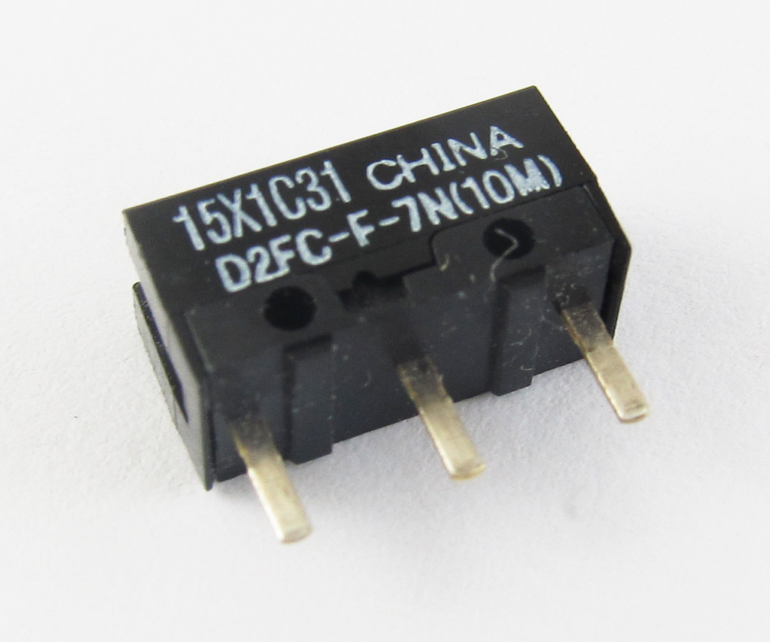 100pcs OMRON Microswitch Micro Switch D2FC-F-7N(10M) For Gamers Usage Mouse