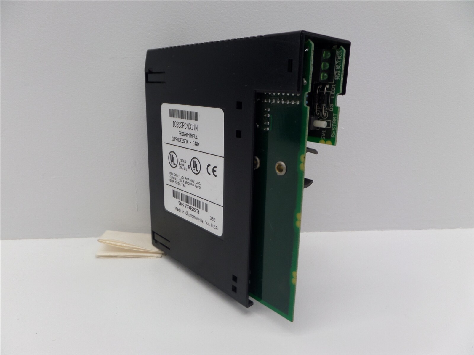 GE Fanuc IC693PCM311N Programmable Coprocessor Module - 640K