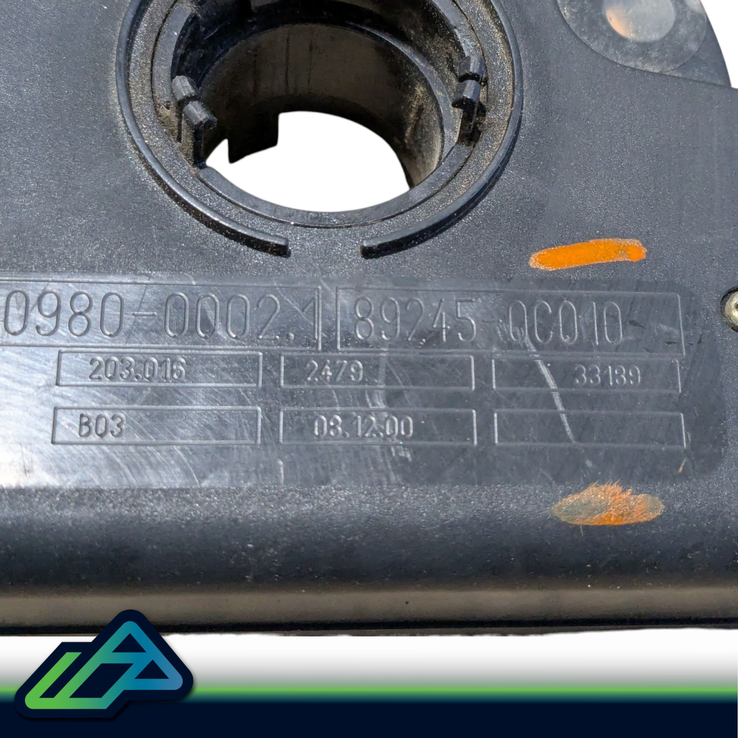 2001 2002 2003 Toyota Sequoia Steering Column Angle Position Sensor 89245-0C010