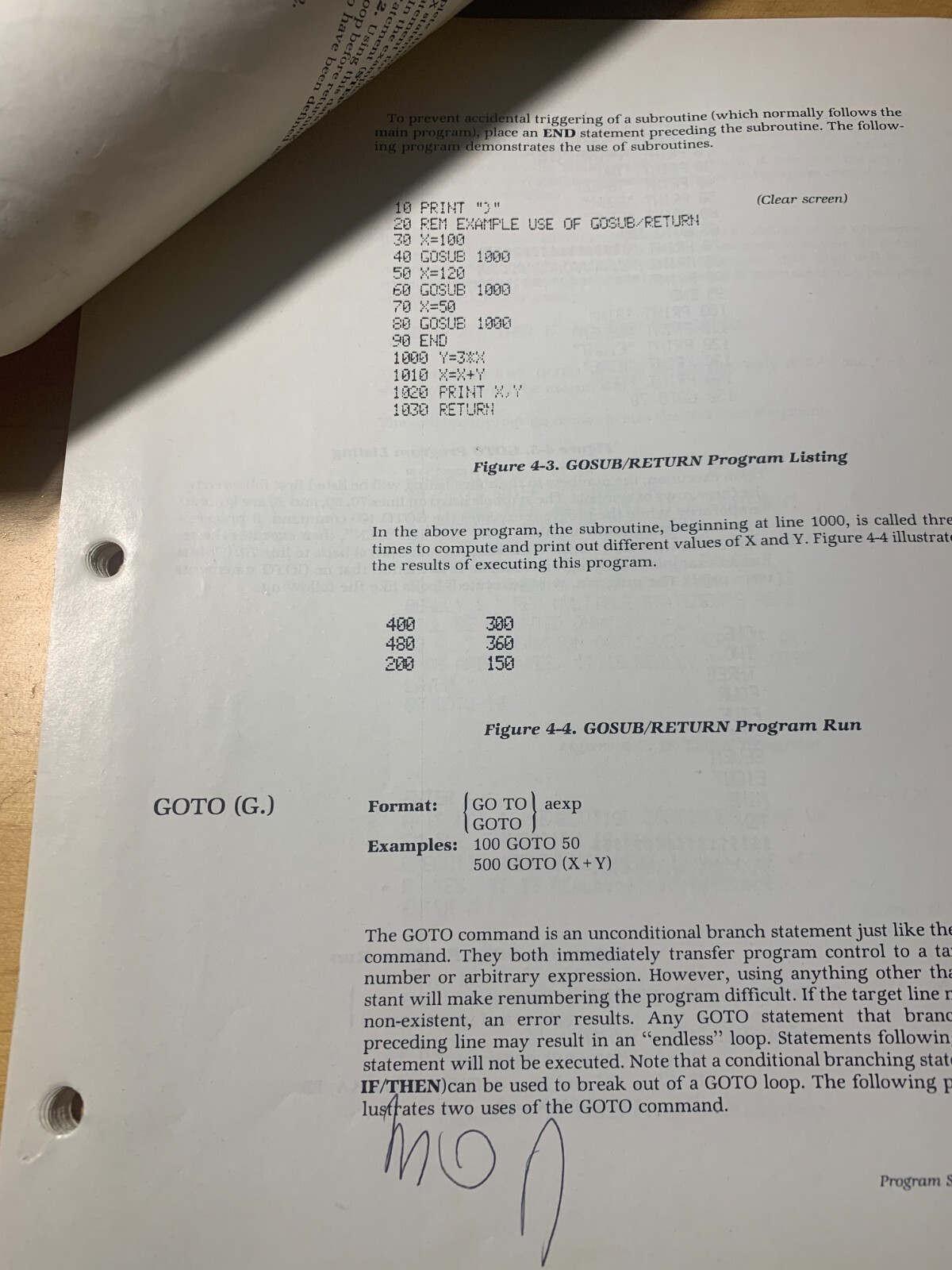 Vintage Atari 400 800 Personal Computer Basic Reference Manual 1980 Loose Leaf
