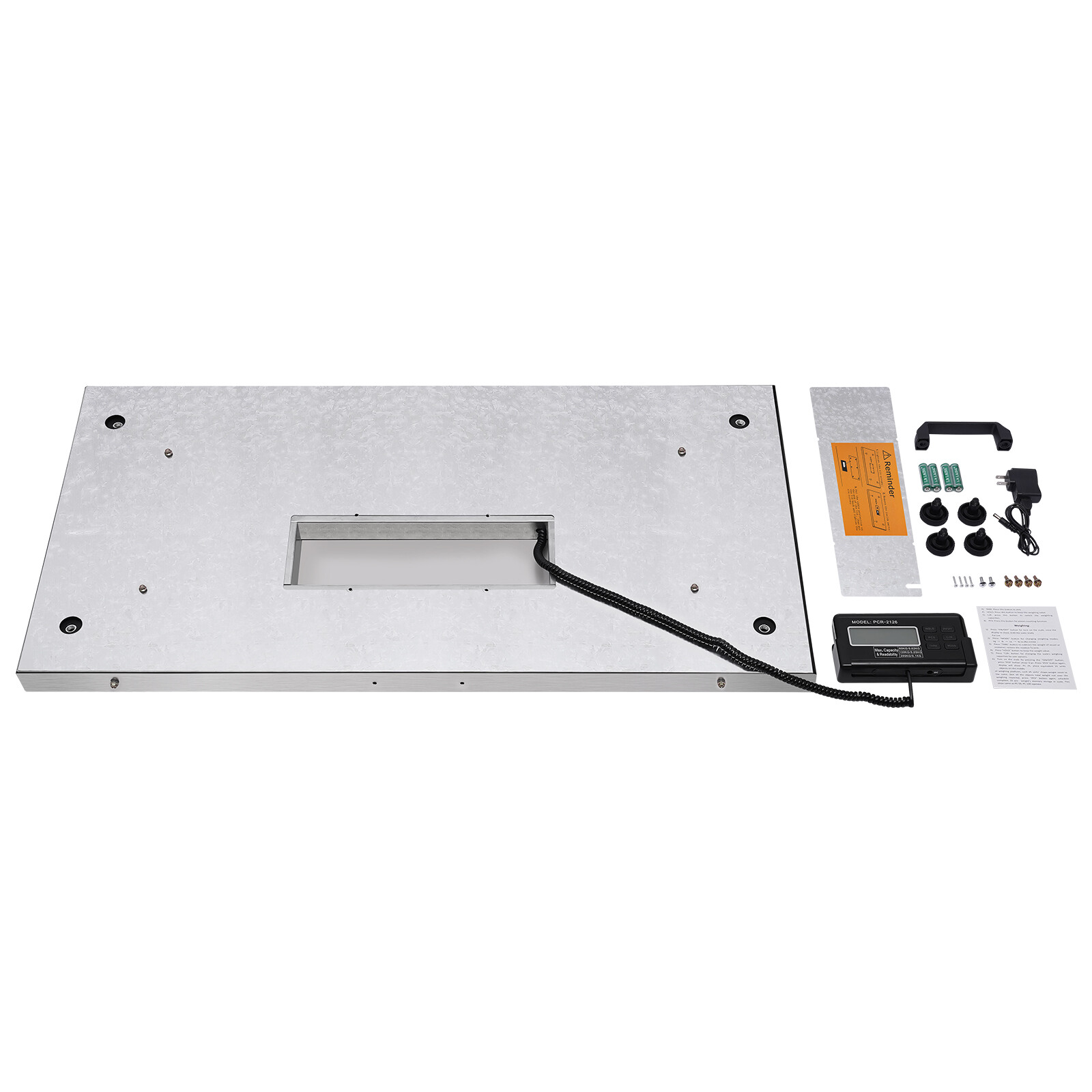 440lb Digital Stainless Livestock Vet Platform Scale Hog Dog Pig Sheep Pet Scale