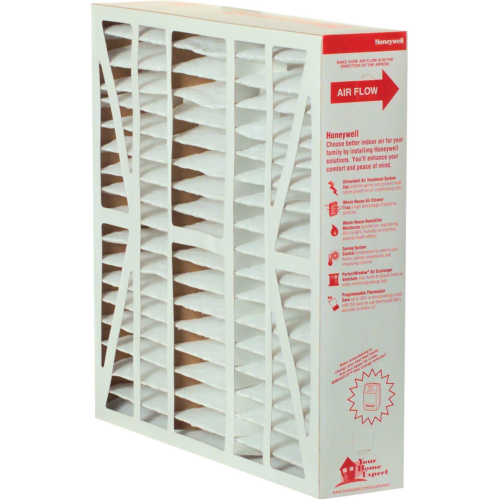 Honeywell - FC100A1029 Pleated Filter 16" x 25" x 4" MERV 11
