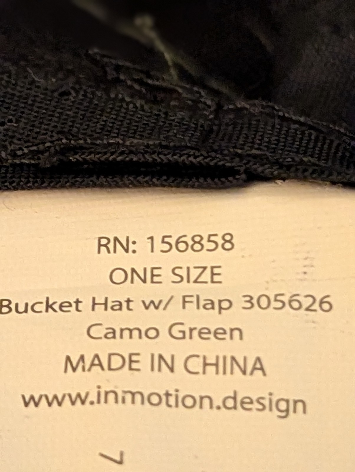 Camo Bucket Hat From Summer Shade