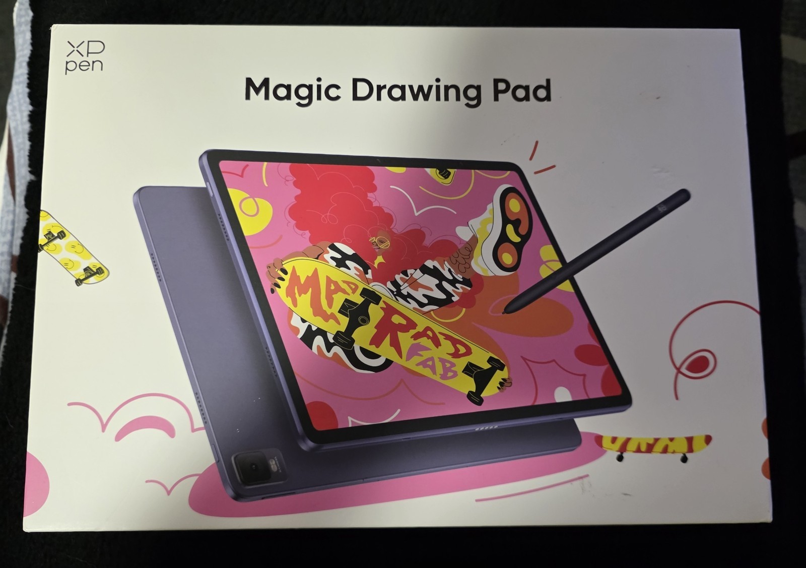 XPPen 12.2'' Magic Drawing Pad 16384 Pressure Levels Android 12 8+256, With Case