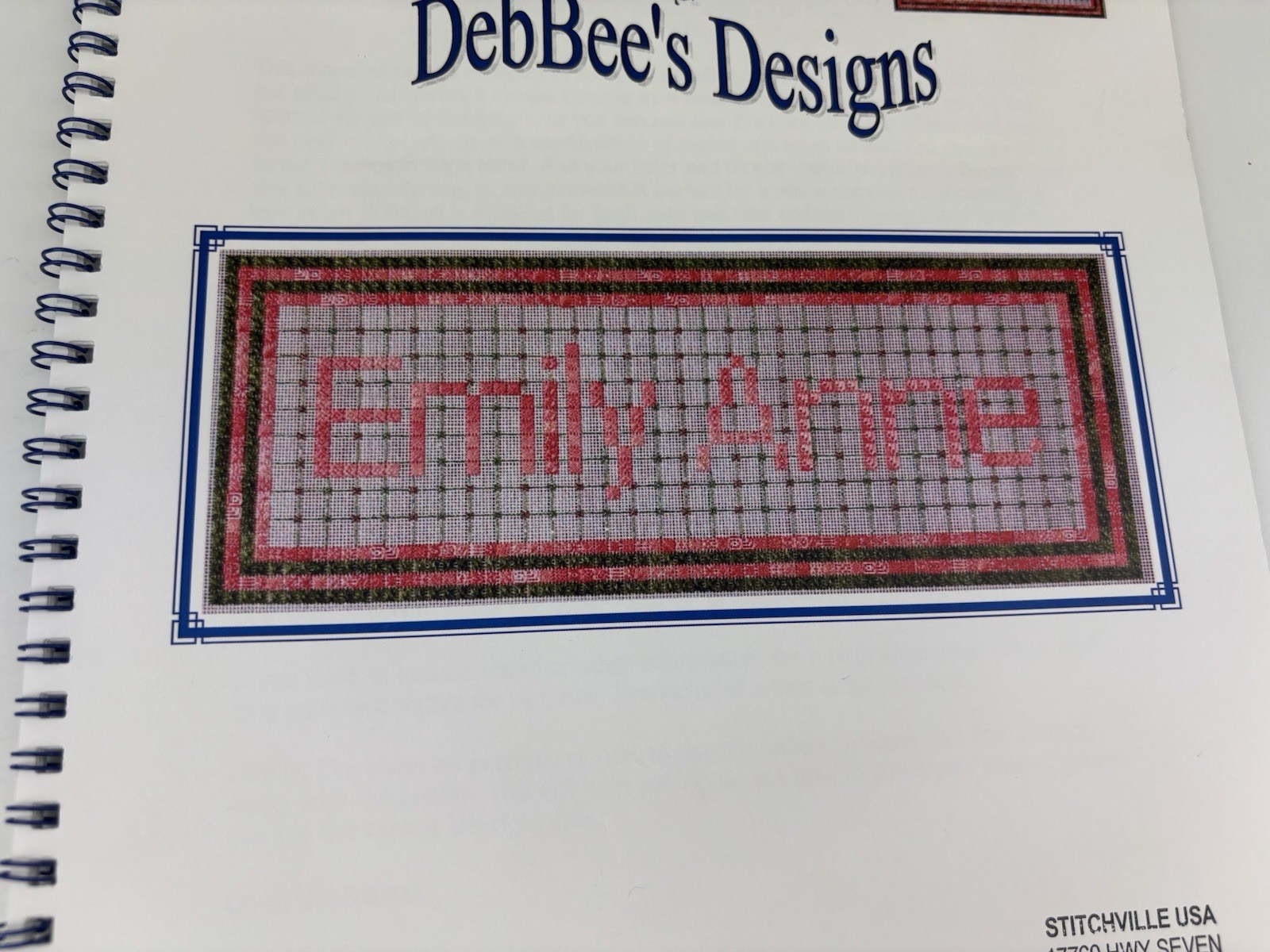 DebBee’s designs Change It Up Alphabet needlepoint pattern 7S
