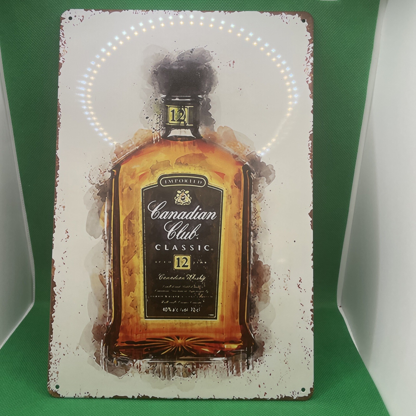 Canadian Club- Metal Sign for Bar/Man Cave/Garage/Game Room/Office