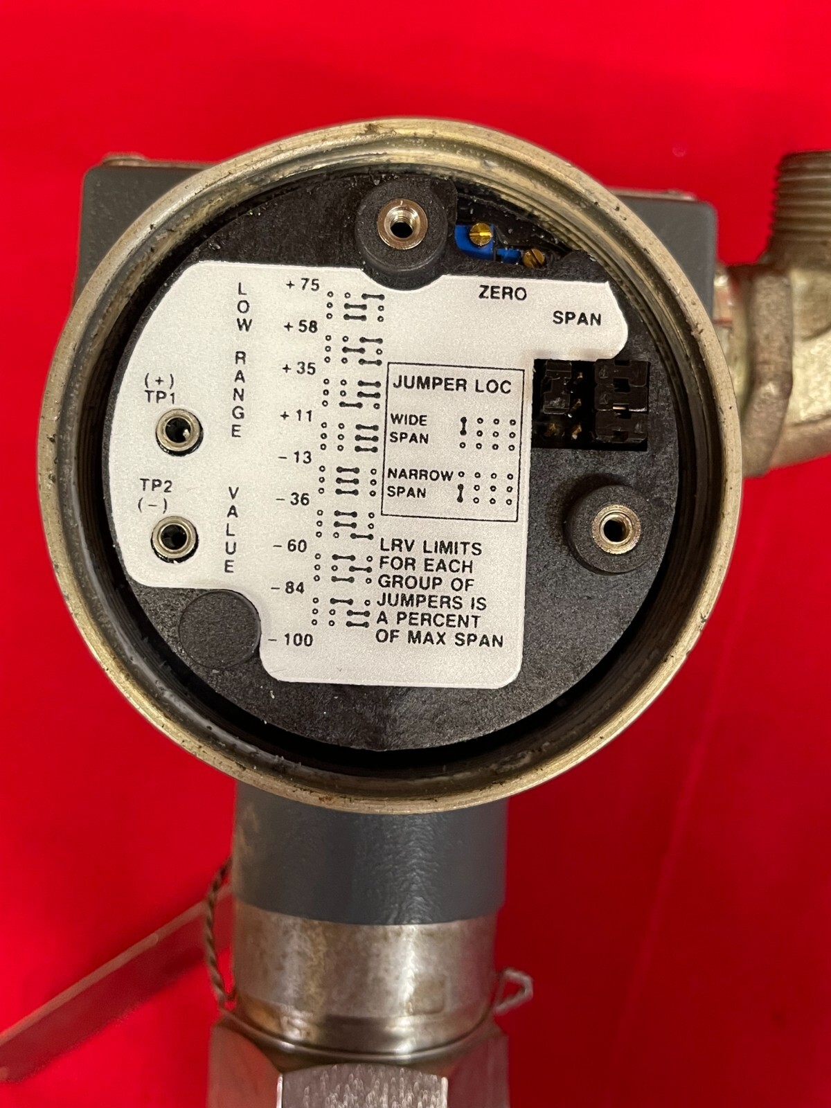 FOXBORO ELECTRONIC TRANSMITTER P/N: 841GM-DI1 MWP: 1000PSIG