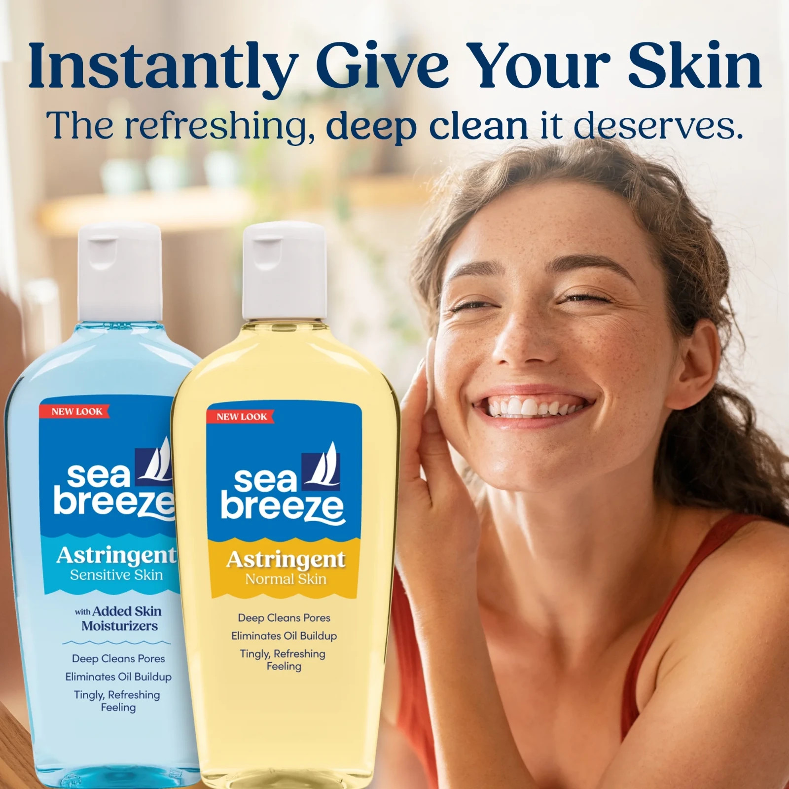 Sea Breeze Astringent for Sensitive Skin and Redness, 16 fl oz