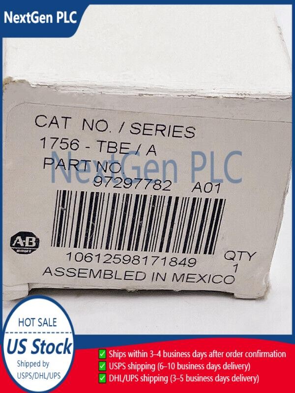 1PC New Sealed 2022 Newest AB Cover AB 1756-TBE/A 1756TBE/A In Stock US Free Tax