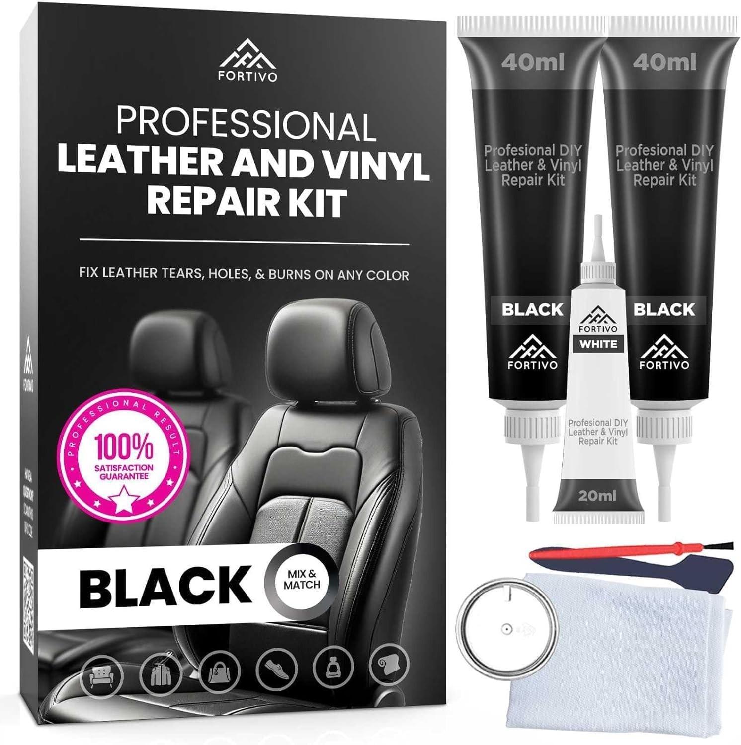 Quick Black Leather Restoration Kit: All-in-One Solution for Effective Repairs