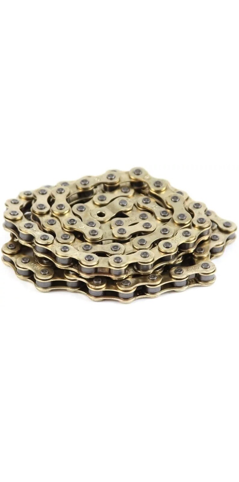 Odyssey Bluebird BMX Bicycle Chain 1/2" X 1/8" X 112L - GOLD