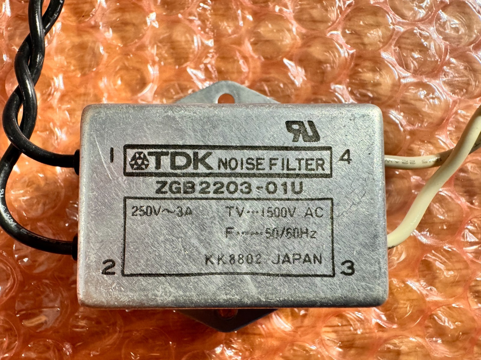 TDK ZGB2203-01U Noise Filter w/ connectors