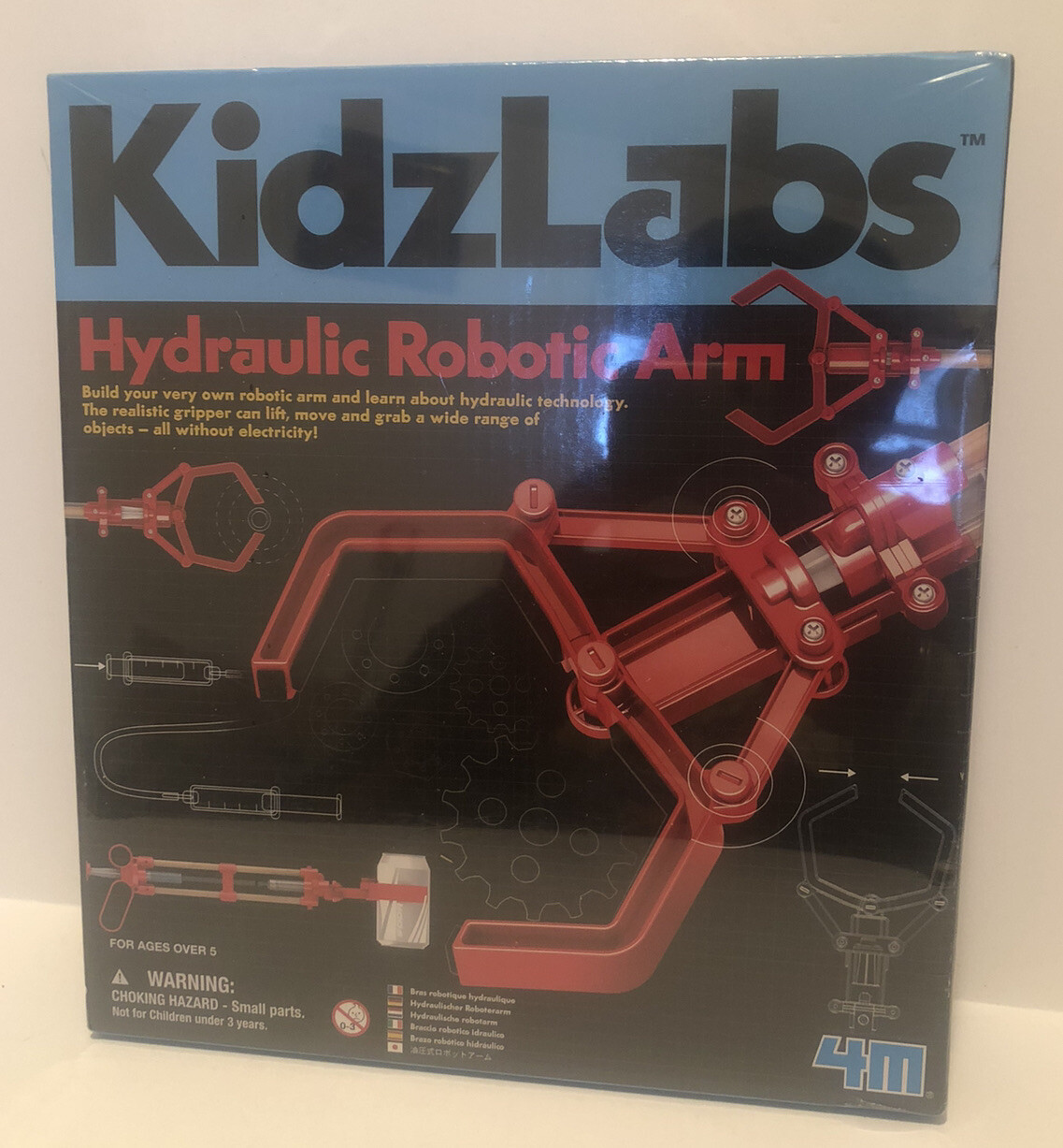 Kidzlabs Hydraulic Robotic Arm Sealed New Old Stock ODS1