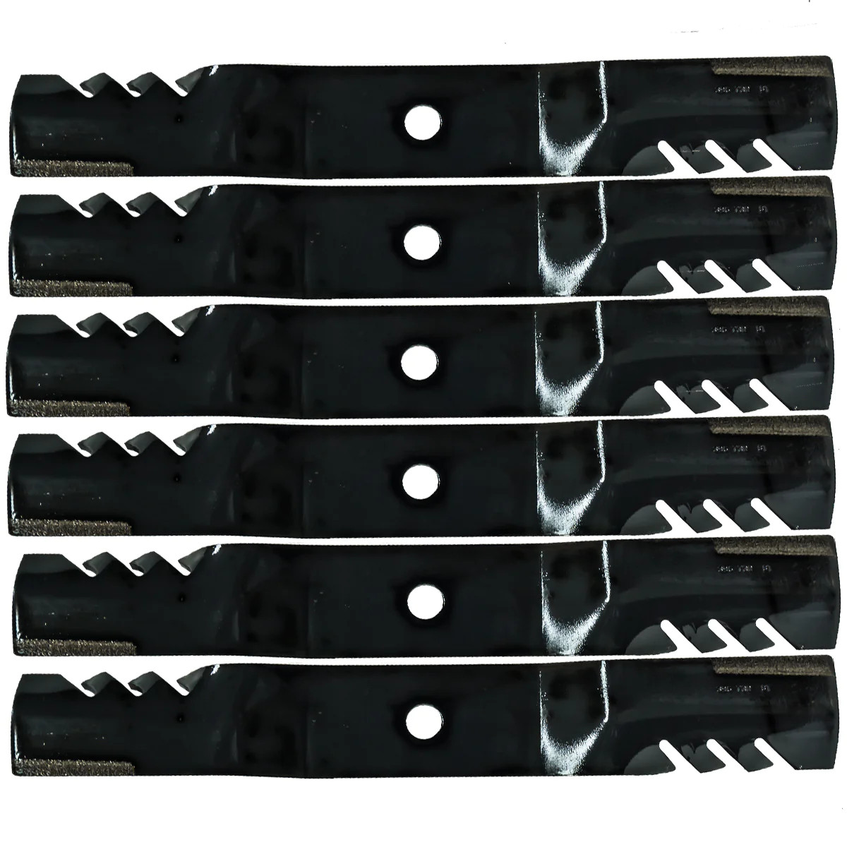 6PK Oregon 396-730 G6 Gator Blades for John Deere Z-Trak 60" 7 Iron