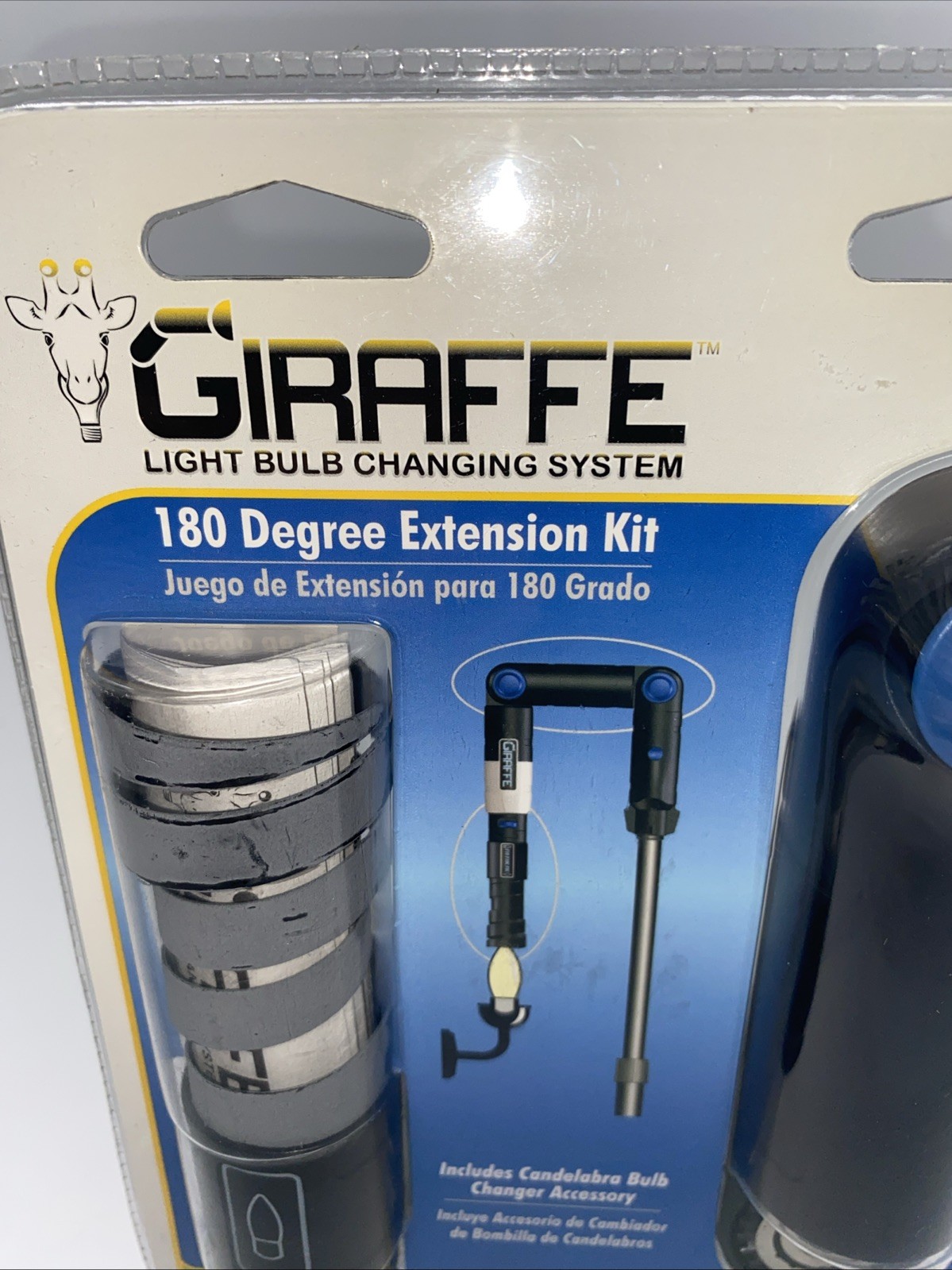 Giraffe Light Bulb Changing System 180 Degree Extension Kit New