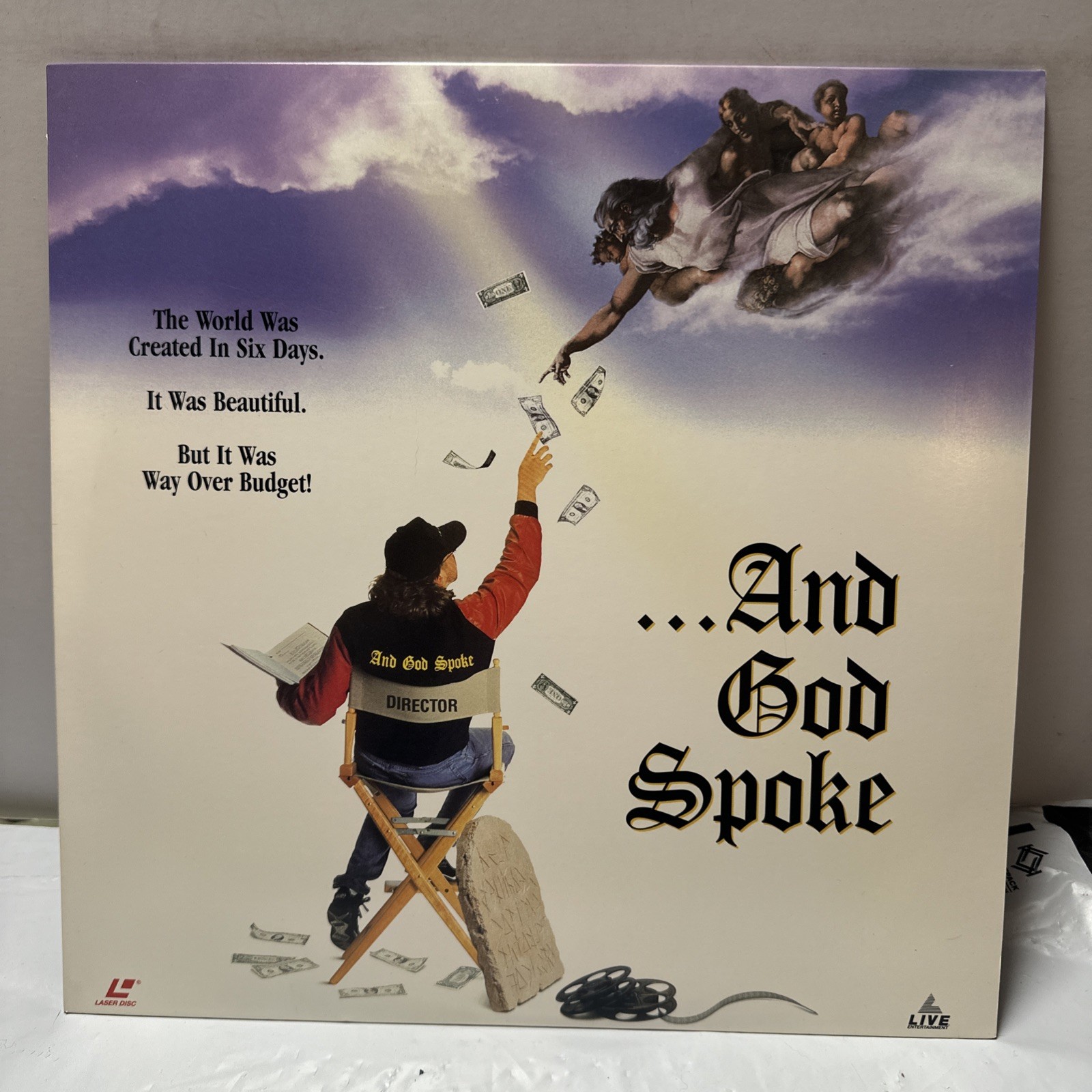 Laserdisc [v] * ...And God Spoke * Michael Riley Stephen Rappaport Tamara Mello