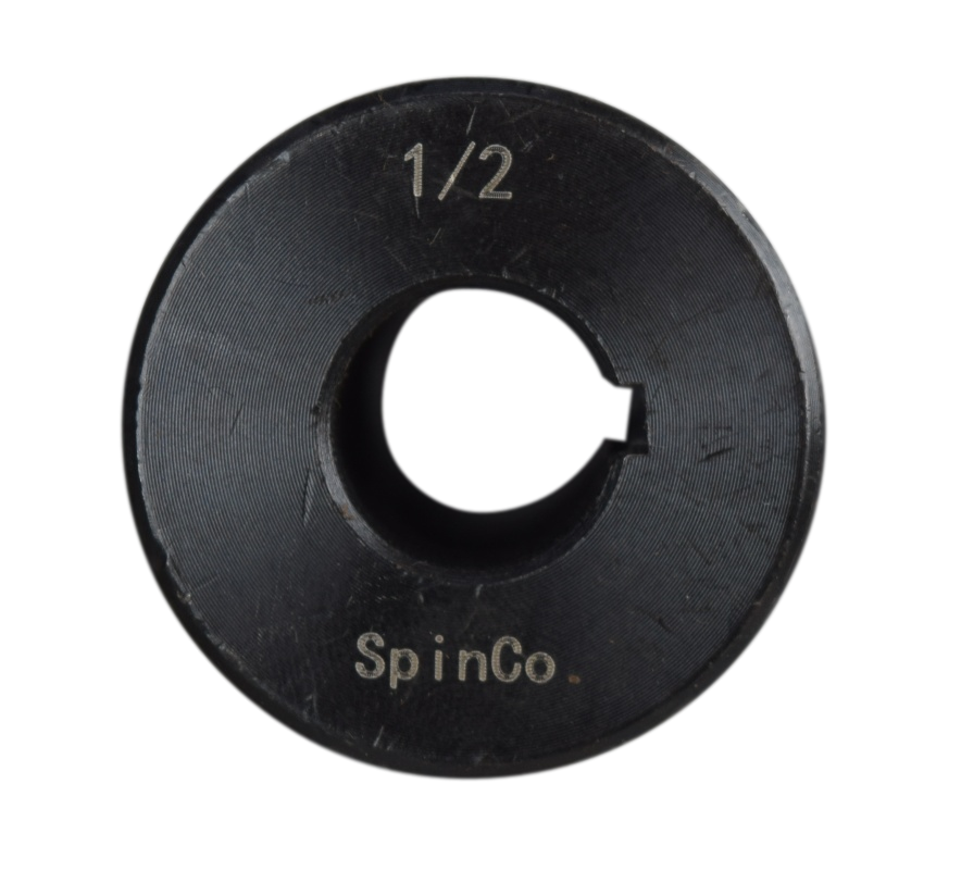 1/2" Solid Shaft Coupler w/ Keyway and Set Screws