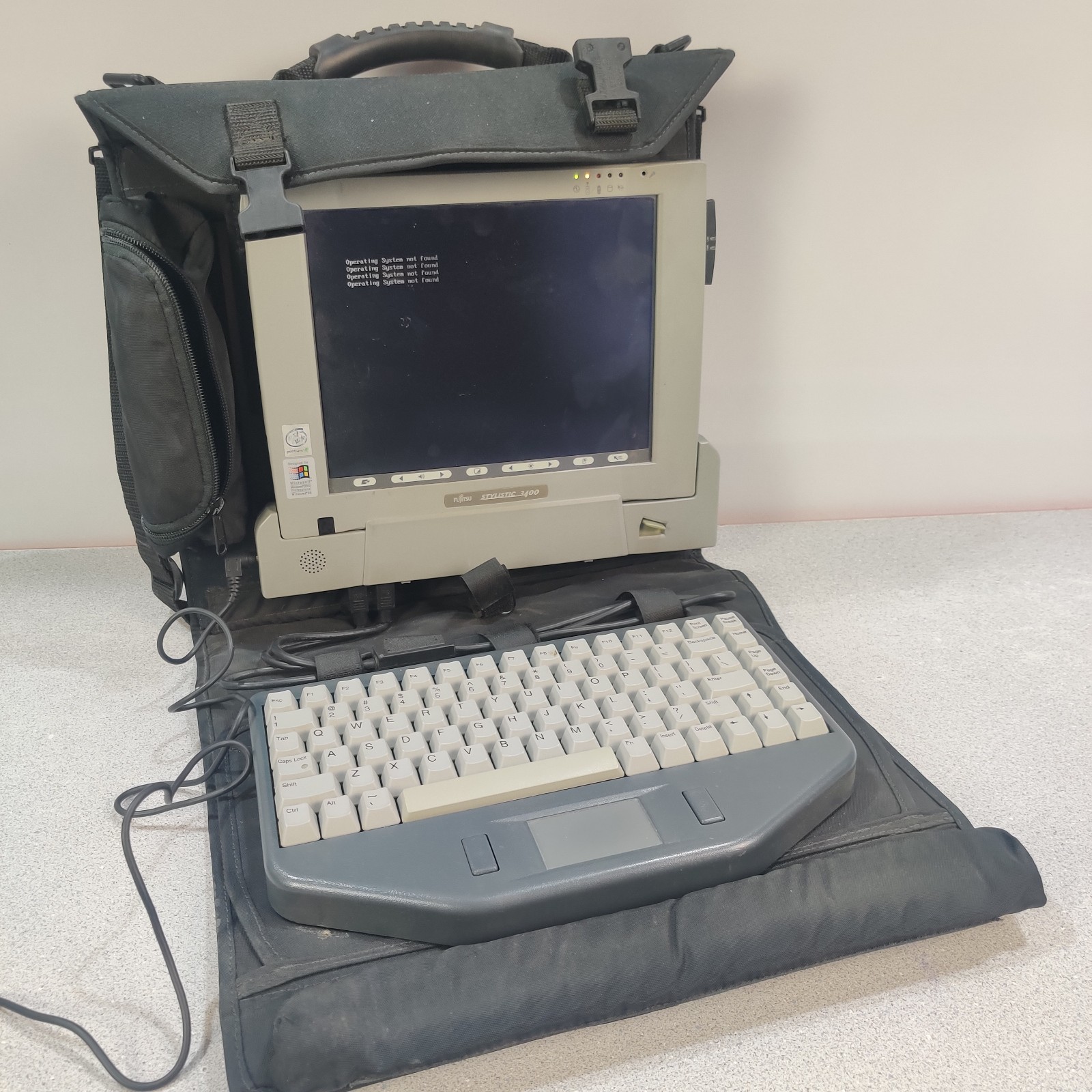 VINTAGE Fujitsu Stylistic 3400 Computer Touch Screen USED