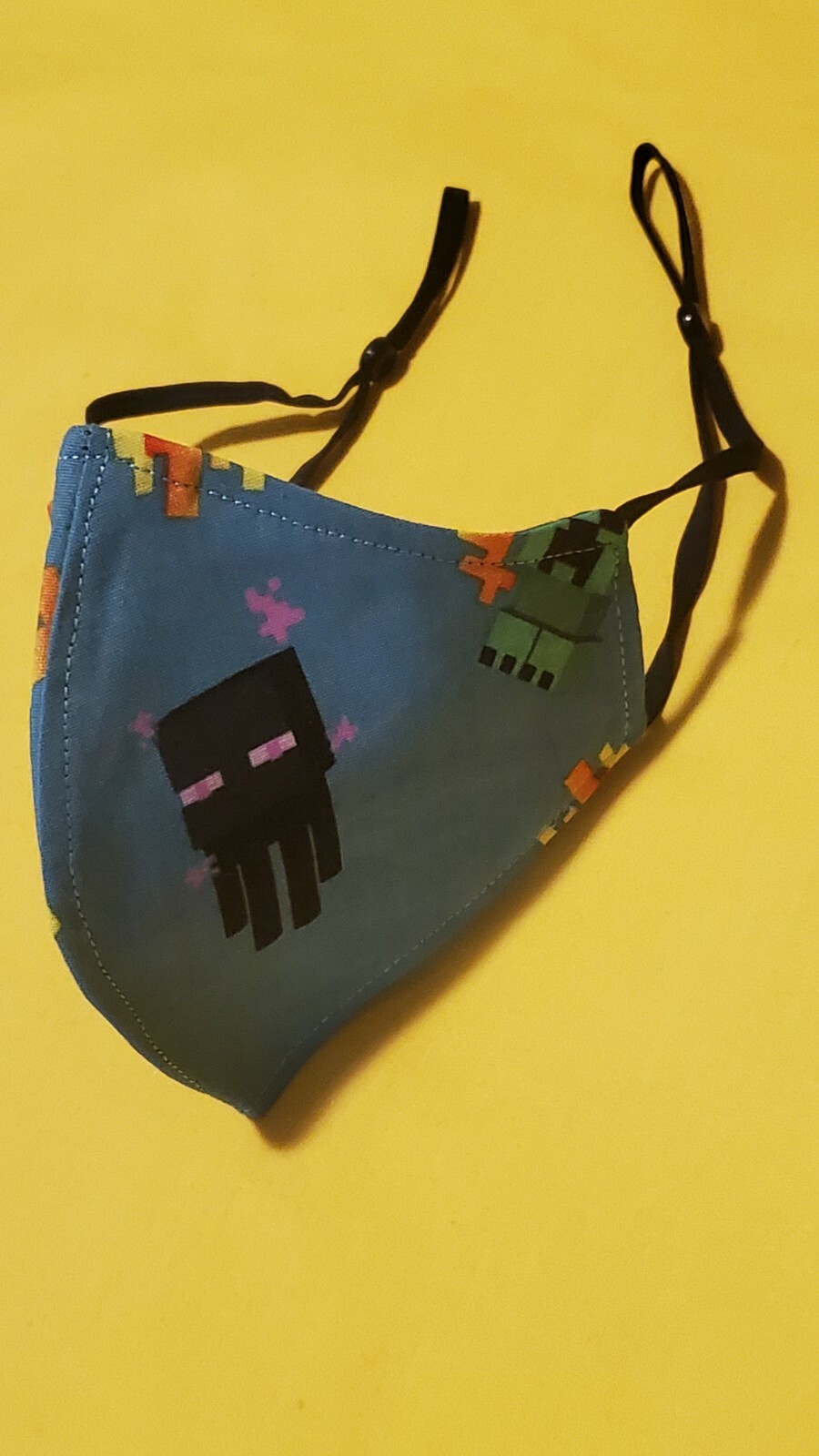Handmade Kids Enderman Adjustable Face Mask