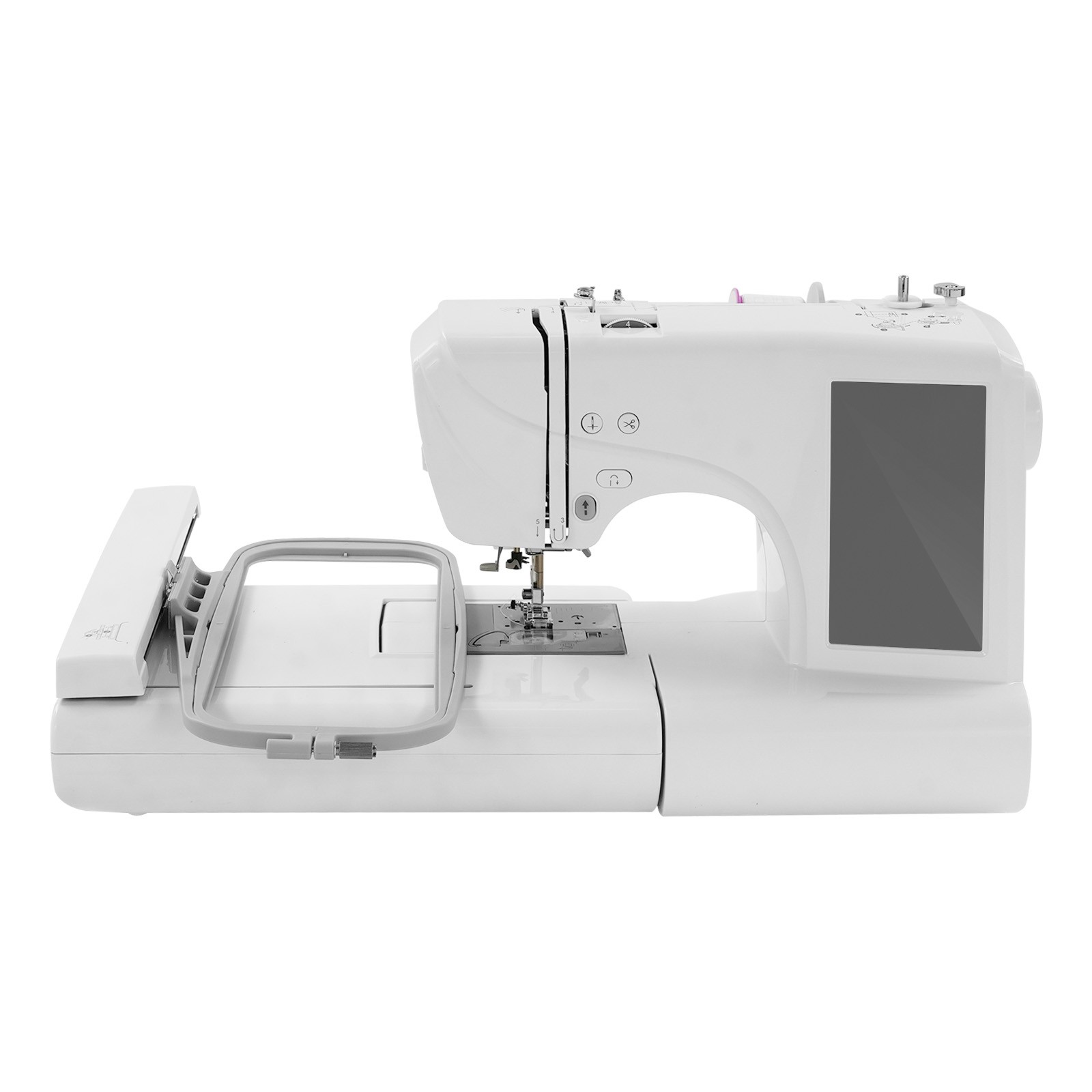 7" Screen Computerized Embroidery&Sewing Machine Automatic Embroidery Machine US