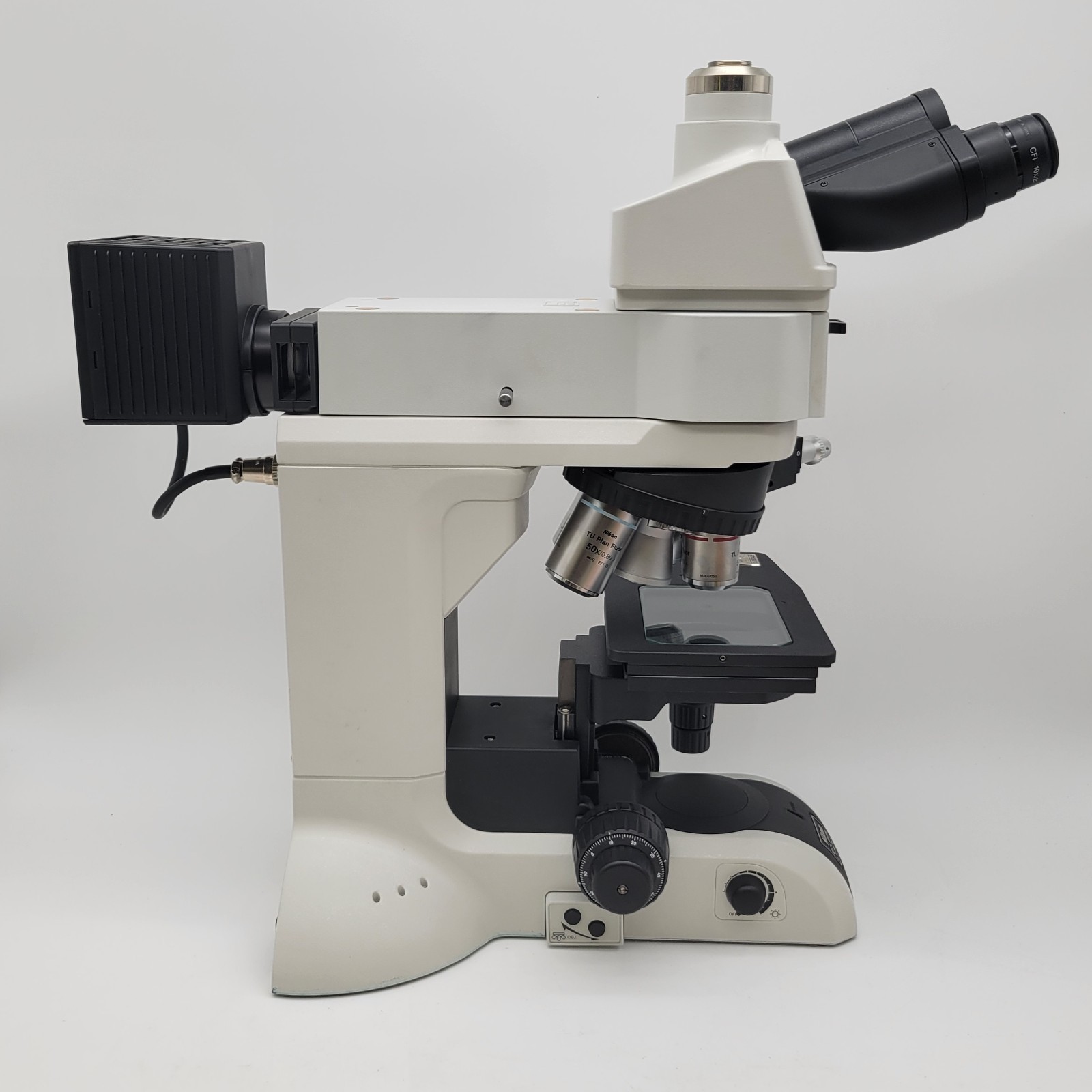 Nikon Microscope Eclipse LV150NA Metallurgical DIC, Trinocular Head & Camera