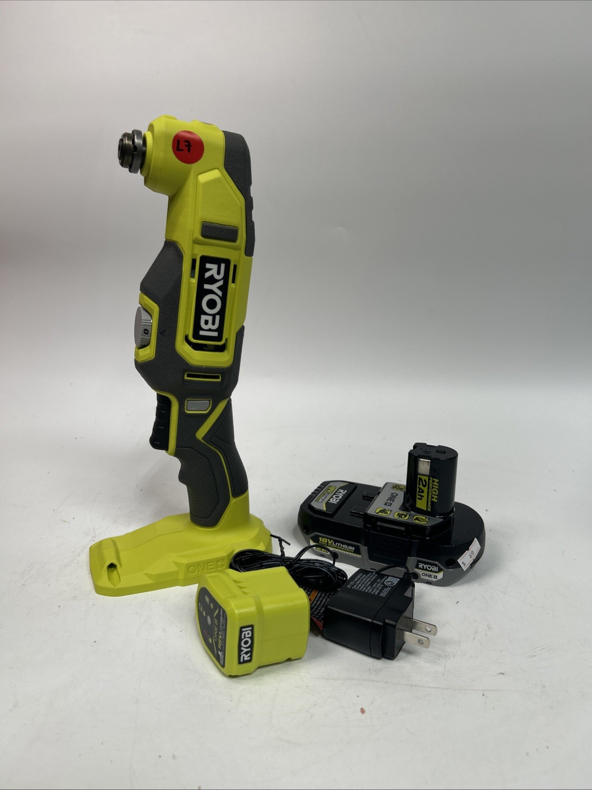 Ryobi PCL430 One+ 18V Cordless Multi-tool - Tool Only W/Battery And Charger L7