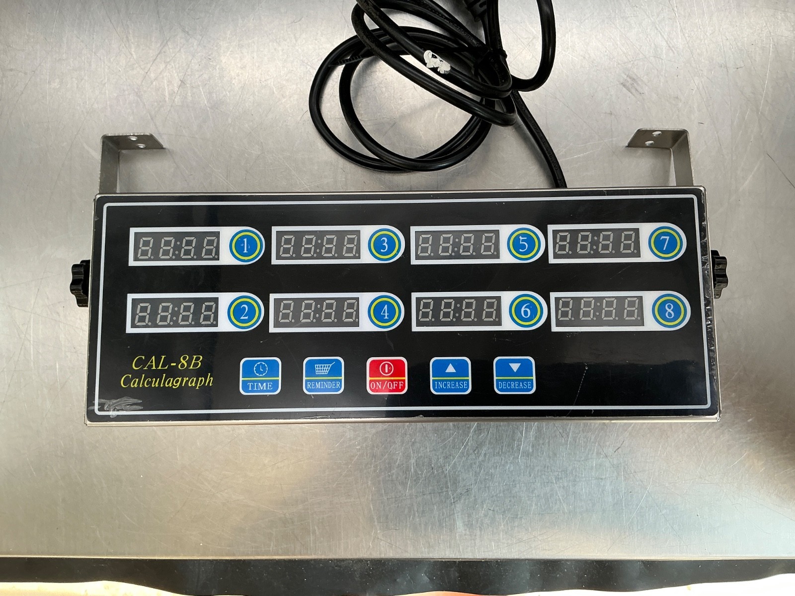 CAL8-B Calculagraph 8-Channel Kitchen Timer