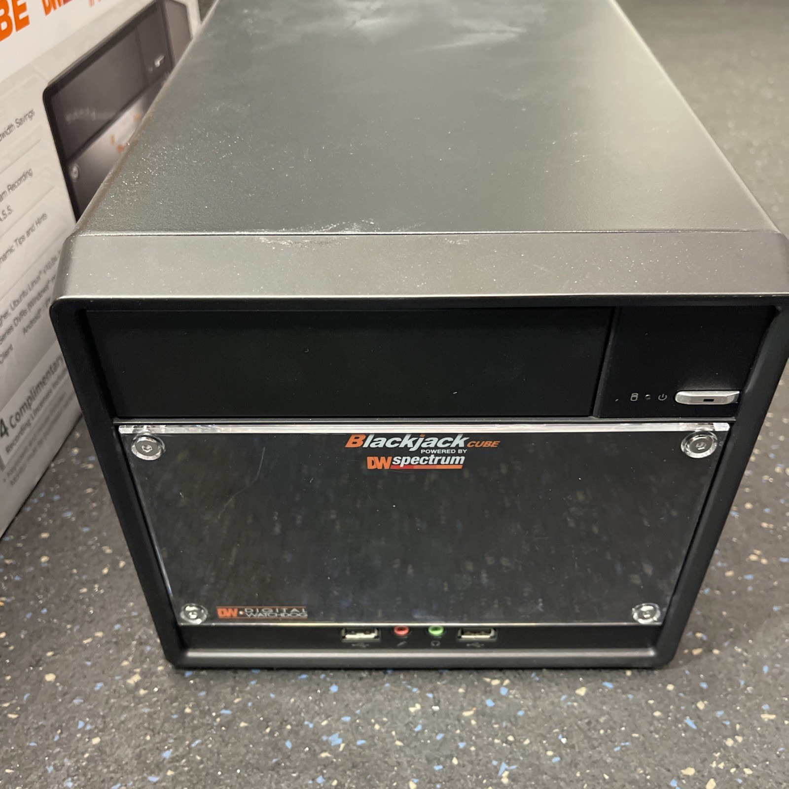 Digital Watchdog DW-BJCUBE6T Blackjack Cube NVR 3TB 16GB RAM w/ Box Tested