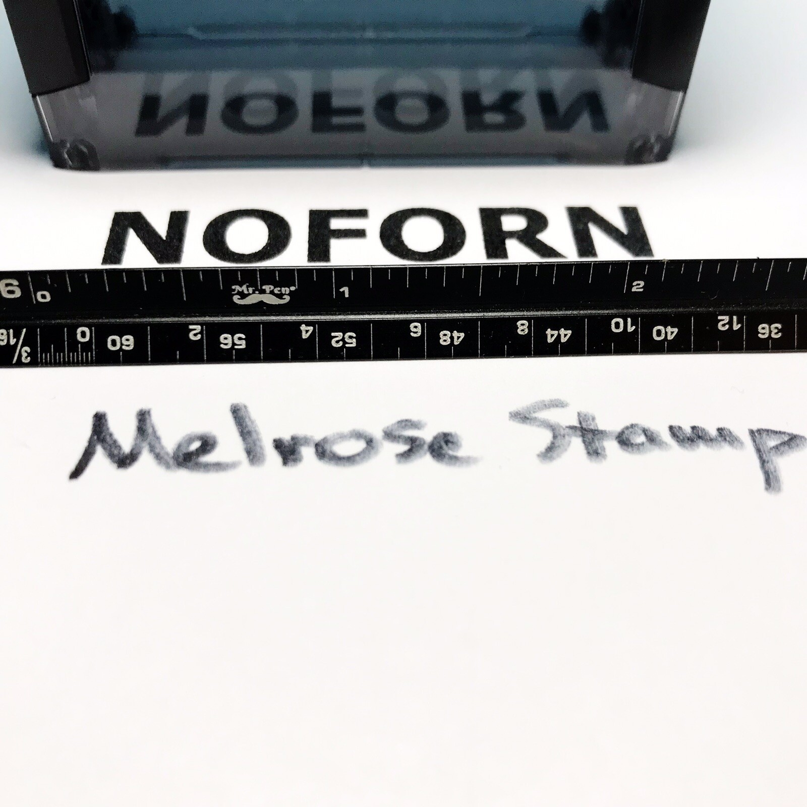 NOFORN Rubber Stamp Black Ink Self Inking Ideal 4913