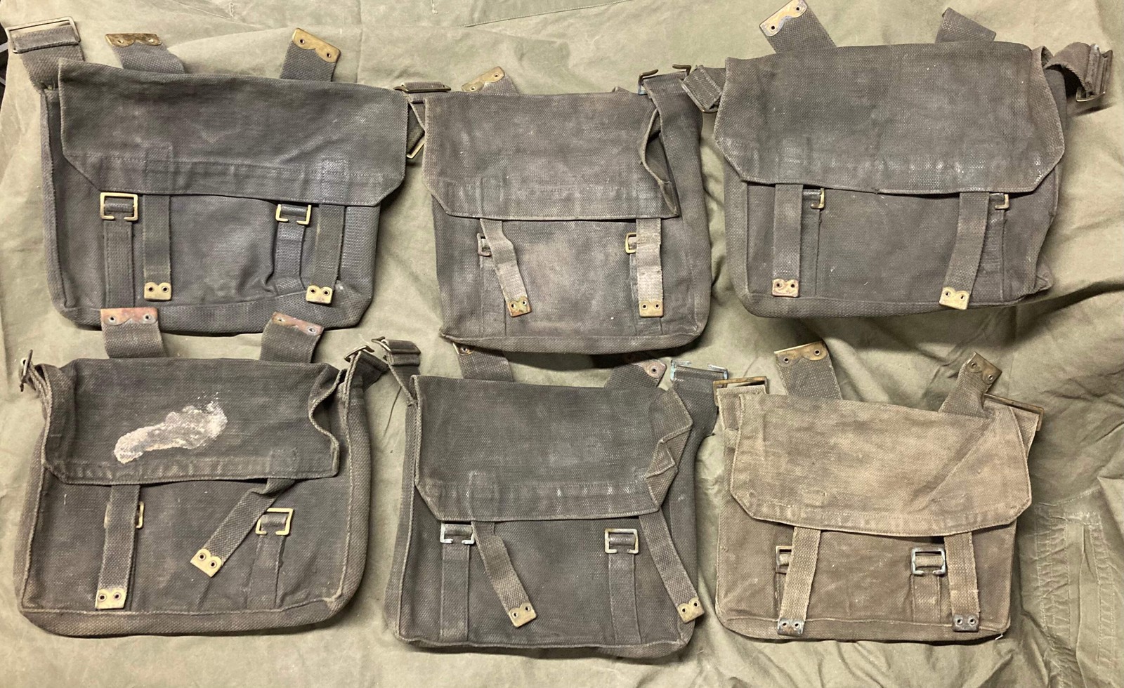 Irish National Army P08 Haversack – Rare 1922-23 Mills Equipment, Fianna Fáil FF